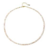 Fancy Zircon Silver Necklace