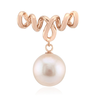 White Freshwater Pearl Silver Pendant (MONOSONO COLLECTION)