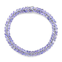 Tanzanite Silver Bracelet