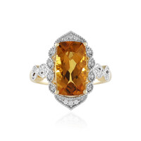 9K Madeira Citrine Gold Ring (SUHANA)
