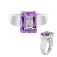 Azure Quartz Silver Ring