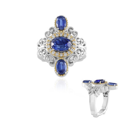 Nepal Kyanite Silver Ring (Dallas Prince Designs)