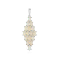 Welo Opal Silver Pendant