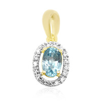 9K Ratanakiri Zircon Gold Pendant