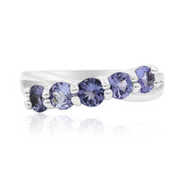 Tanzanite Silver Ring