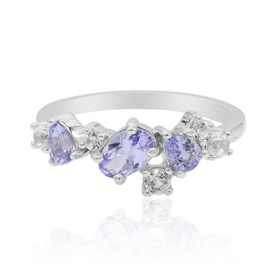 Tanzanite Silver Ring