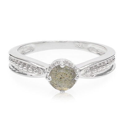 Romanian Spectrolite Silver Ring