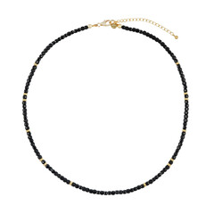 Black Tourmaline Silver Necklace