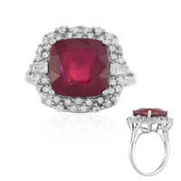 Madagascar Ruby Silver Ring