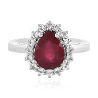 Madagascar Ruby Silver Ring