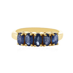 Blue Sapphire Silver Ring
