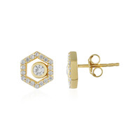 Zircon Silver Earrings