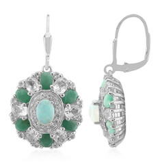 Welo Opal Silver Earrings