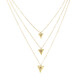 9K I2 Champagne Diamond Gold Necklace (de Melo)