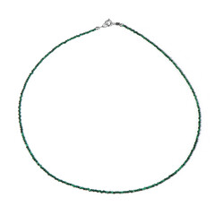 Malachite Silver Necklace