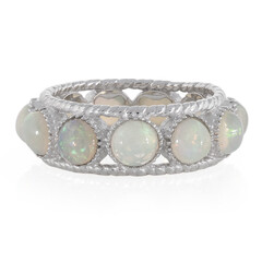 Welo Opal Silver Ring
