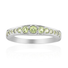 Peridot Silver Ring