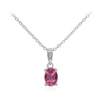 Flamingo Mystic Topaz Silver Necklace