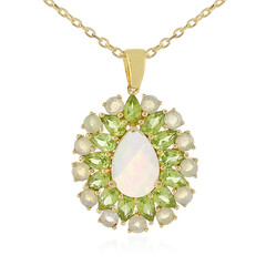 Welo Opal Silver Necklace