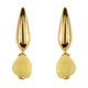 Milky Baltic Amber Silver Earrings (dagen)