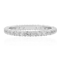 Zircon Silver Ring