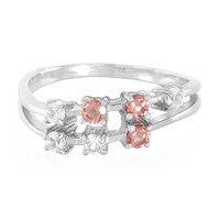 Malaya Garnet Silver Ring
