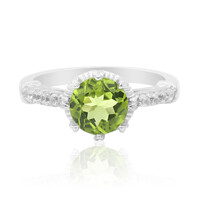 Peridot Silver Ring