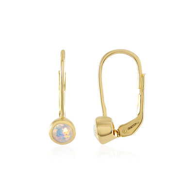 Welo Opal Silver Earrings