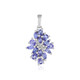 Tanzanite Silver Pendant