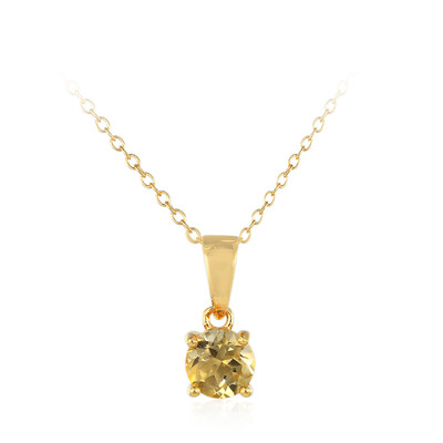 Citrine Silver Necklace