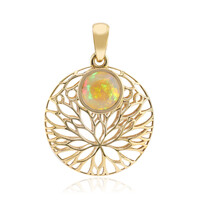 9K AAA Welo Opal Gold Pendant (Ornaments by de Melo)