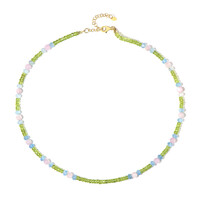 Peridot Silver Necklace