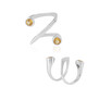 Yellow Beryl Silver Ring (de Melo)