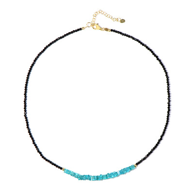 Blue Apatite Silver Necklace