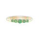 Colombian Emerald Silver Ring