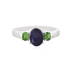 Mezezo Opal Silver Ring