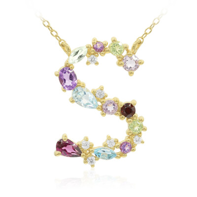 Rhodolite Silver Necklace