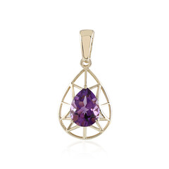 9K Uruguayan Amethyst Gold Pendant (Ornaments by de Melo)