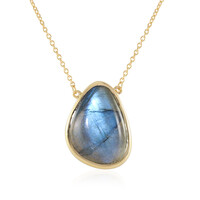 Labradorite Silver Necklace