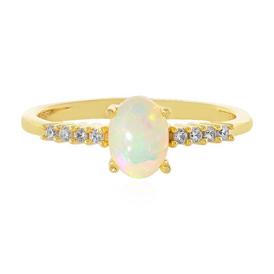Welo Opal Silver Ring