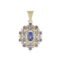 9K Tanzanite Gold Pendant