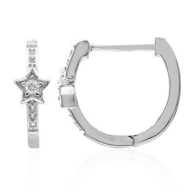 Zircon Silver Earrings
