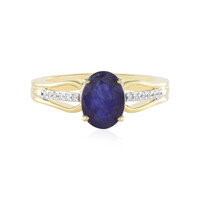 Madagascar Blue Sapphire Silver Ring