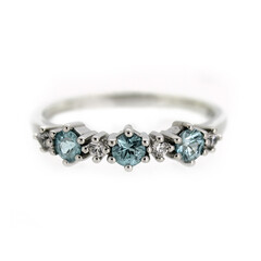 Ratanakiri Zircon Silver Ring