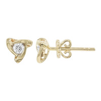9K SI Diamond Gold Earrings