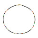 Black Spinel Silver Necklace