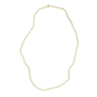 Freshwater pearl Silver Necklace (TPC)