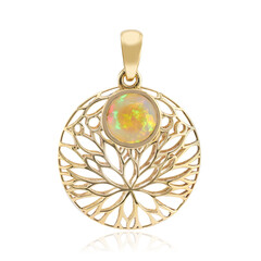 9K AAA Welo Opal Gold Pendant (Ornaments by de Melo)