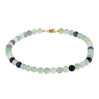 Fluorite Silver Necklace