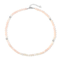 Kangeyam Moonstone Silver Necklace